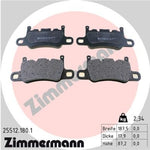 Load image into Gallery viewer, Zimmermann Brake pads for PORSCHE 911 (991) rear