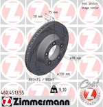 Load image into Gallery viewer, Zimmermann Sport Brake Disc for PORSCHE 911 (991) rear right