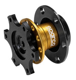 Load image into Gallery viewer, SPARCO 015R98R Quick release hub (bolted), aluminium, mount 6x70 mm, FIA