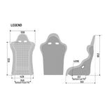 Load image into Gallery viewer, SPARCO 008021ZNR Racing seat LEGEND, FIA 8855-1999, carbon/kevlar, black