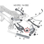 Load image into Gallery viewer, Excentric control arm bushing BMW M3E9x 1ME82 M2 M3 M4 F/G-series