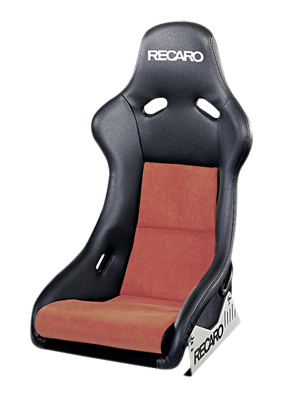 Recaro Pole Position ABE-Art leath black/red