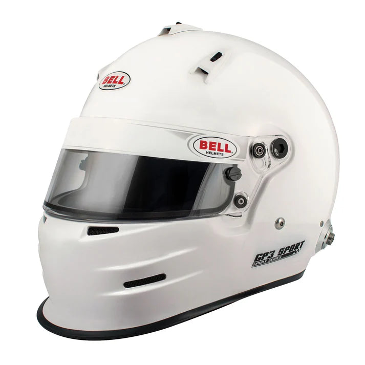 BELL 1417024 Racing helmet full-face GP3 SPORT, HANS, FIA8859, white, size L (60-61)