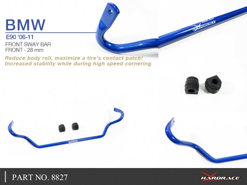 Hardrace Front Sway Bar Bmw 1 Series, 3 Series