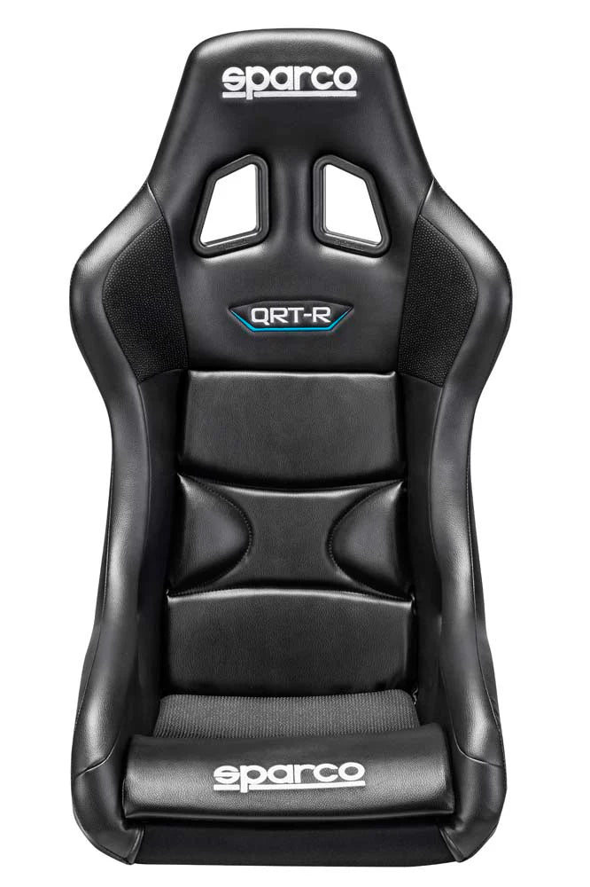 SPARCO 008012RNRSKY Racing seat QRT-R, FIA 8855-1999, vinyl, black