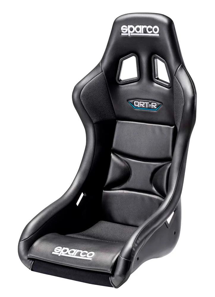 SPARCO 008012RNRSKY Racing seat QRT-R, FIA 8855-1999, vinyl, black