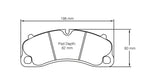 Load image into Gallery viewer, PAGID 4924-RSL29 Front brake pads RSL29 PORSCHE 991 Turbo, GT3, 981 GT4 (iron) / 718 Cayman GT4 4.0 [982] [cast iron brakes] / 992 3.0 Carrera 4S
