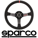 Load image into Gallery viewer, SPARCO 015L750SC Steering wheel L575, suede, black, diam.350mm, reach 63mm
