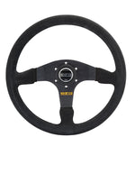 Load image into Gallery viewer, SPARCO 015R375PSN Steering wheel R375, suede, black, diam.350mm, reach 36mm
