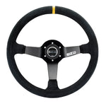Load image into Gallery viewer, SPARCO 015R325CSN Steering wheel R325, suede, black, diam.350mm, reach 95mm
