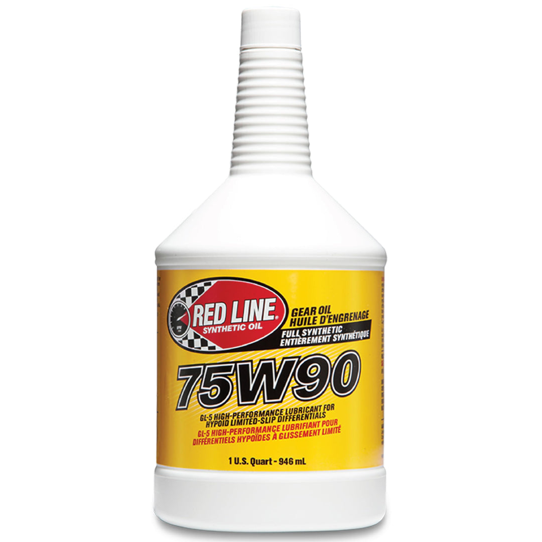 RED LINE OIL 57904 Gear Oil for Differentials 75W90 GL-5 0.95 L (1 qt)