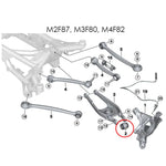 Load image into Gallery viewer, Excentric control arm bushing BMW M3E9x 1ME82 M2 M3 M4 F/G-series

