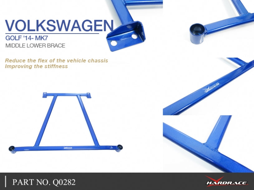Hardrace Middle Lower Brace Volkswagen Golf