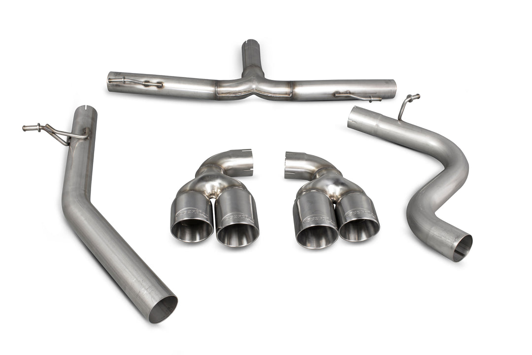 Scorpion Exhausts Audi TT Mk2 2.0 Tdi Quattro (Not Cabriolet) Cat-back System