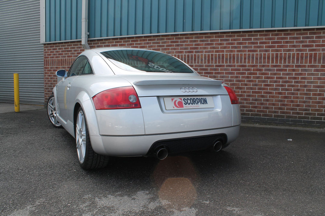 Scorpion Exhausts Audi TT Mk1 Quattro 180 & 225 Bhp Resonated cat-back system