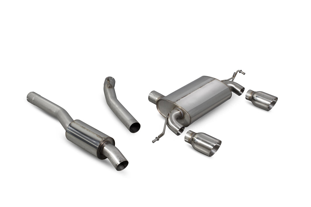 Scorpion Exhausts Audi TT Mk1 Quattro 180 & 225 Bhp Resonated cat-back system