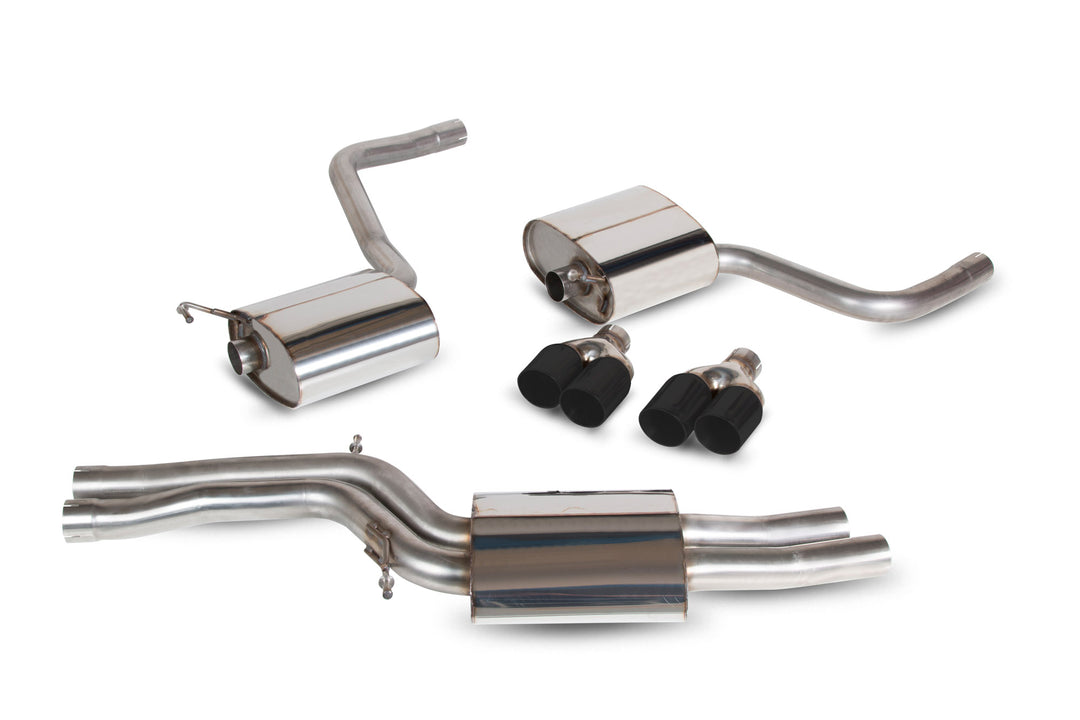 Scorpion Exhausts Audi S4 3.0 TFSI V6 Quattro Saloon, Sedan & Avant B8/B8.5 Resonated half system