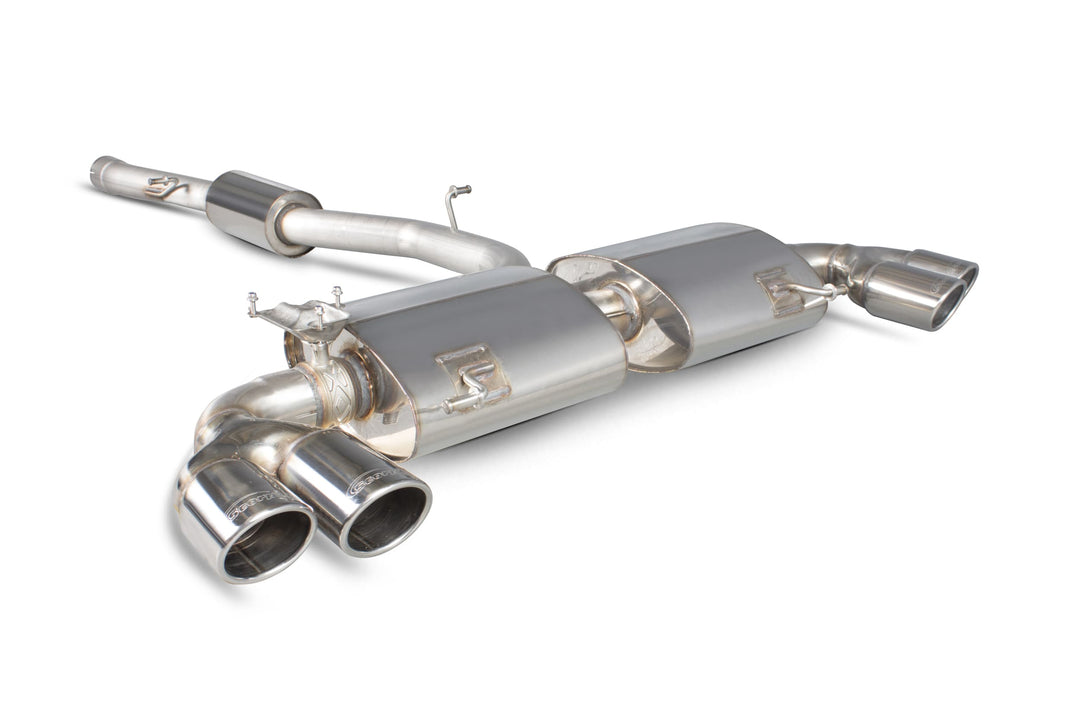Scorpion Exhausts Audi S1 2.0 TFSi Quattro Resonated cat-back system with electronic valves