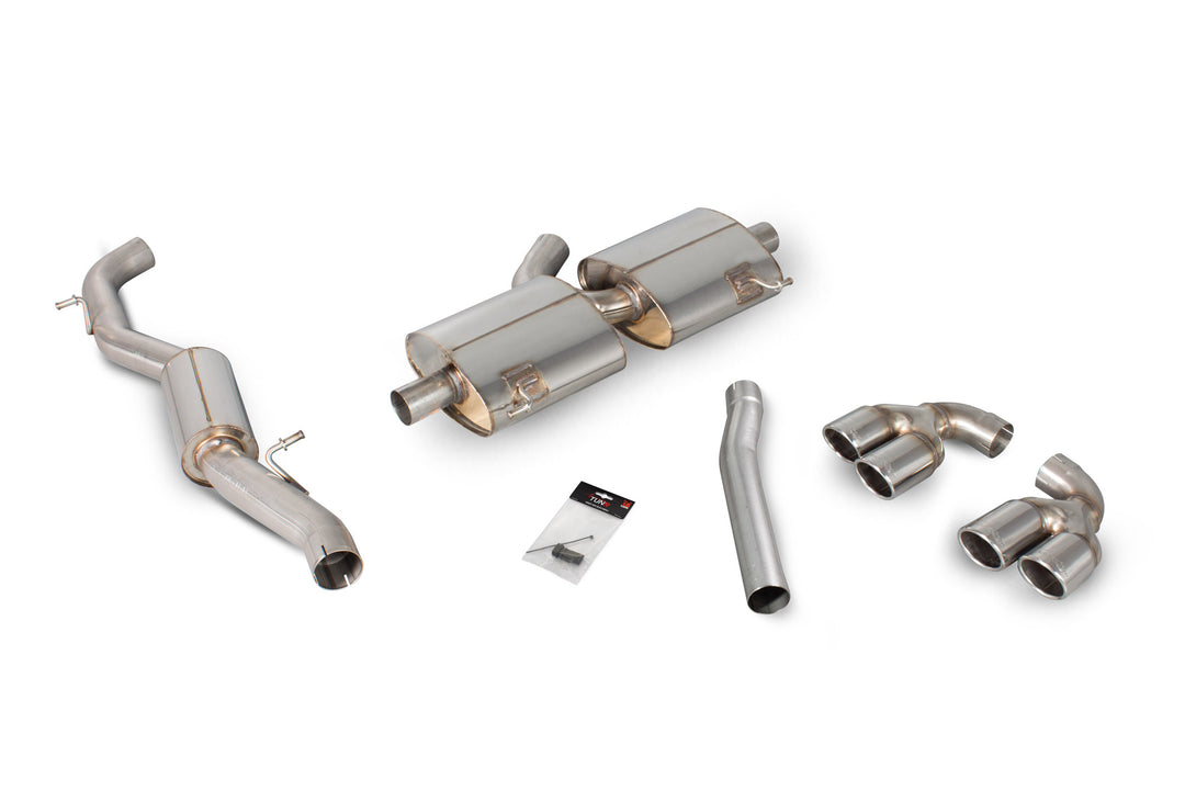 Scorpion Exhausts Audi S1 2.0 TFSi Quattro Resonated cat-back system without valves
