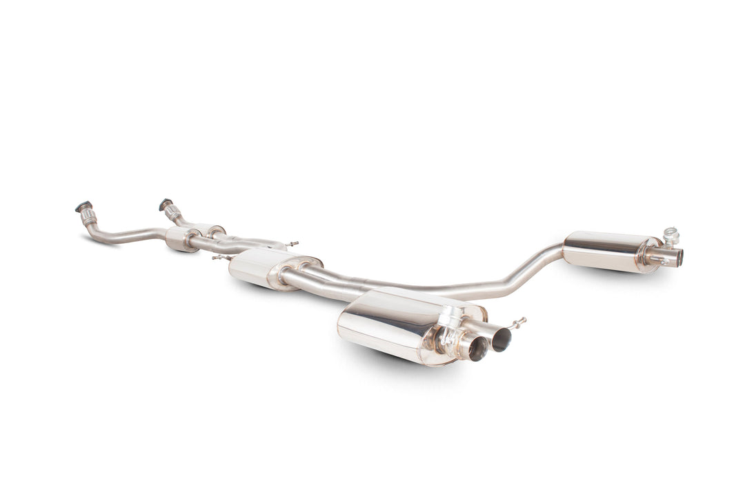 Scorpion Exhausts Audi RS4 B8 4.2 FSI Quattro Avant/RS5 4.2 V8 Coupe Resonated cat-back system inc active exhaust valve