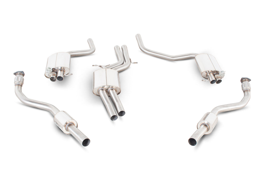 Scorpion Exhausts Audi RS4 B8 4.2 FSI Quattro Avant/RS5 4.2 V8 Coupe Resonated cat-back system inc active exhaust valve