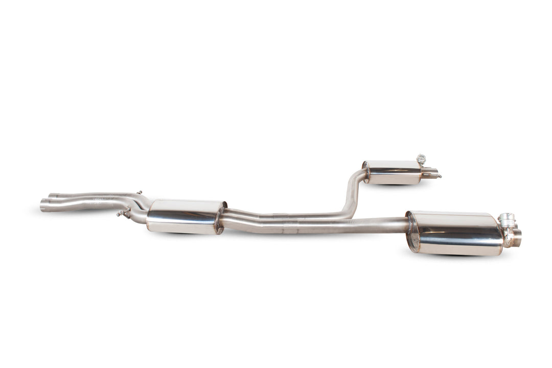 Scorpion Exhausts Audi RS4 B8 4.2 FSI Quattro Avant/RS5 4.2 V8 Coupe Resonated half system inc active exhaust valve