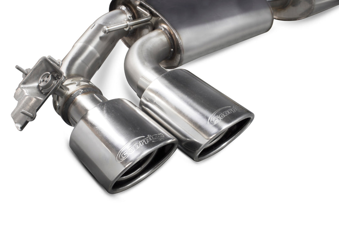 Scorpion Exhausts Audi TT S Mk3 Non GPF Model Only (Coupe models only) Reasonated cat-back (with valves)