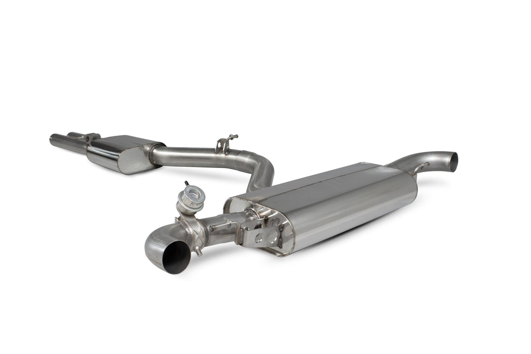 Scorpion Exhausts Audi TT RS MK2 Resonated cat-back system with valve