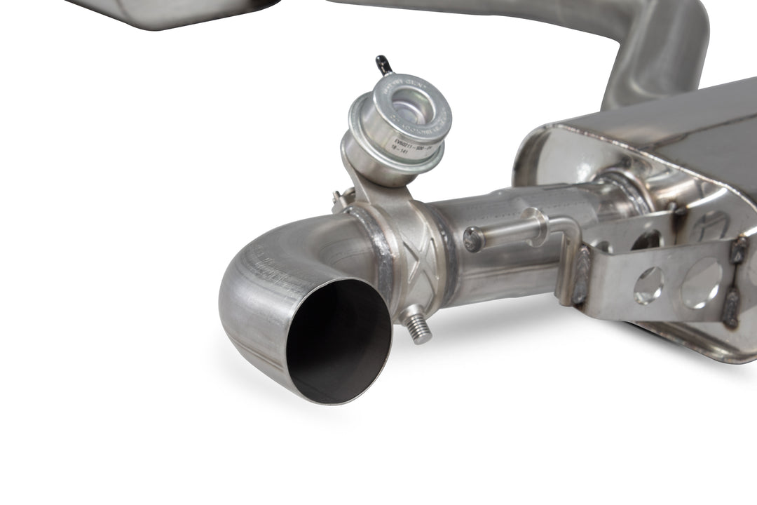 Scorpion Exhausts Audi TT RS MK2 Resonated cat-back system with valve