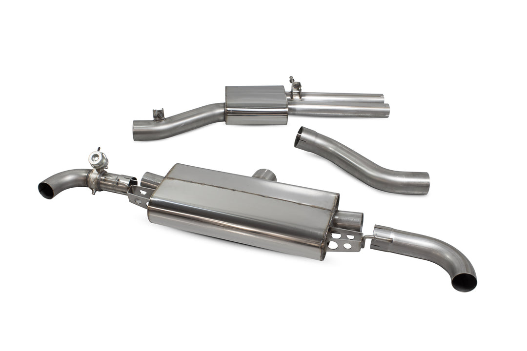 Scorpion Exhausts Audi TT RS MK2 Resonated cat-back system with valve