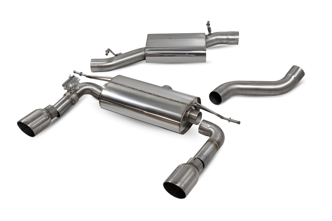 Scorpion Exhausts Audi TT MK3 2.0 TFSi Quattro Coupe Non GPF Model Only Resonated cat-back system with electronic valves