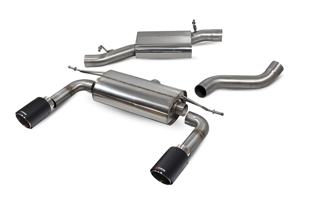 Scorpion Exhausts Audi TT MK3 2.0 TFSi Quattro Coupe Non GPF Model Only Resonated cat-back system with no valves