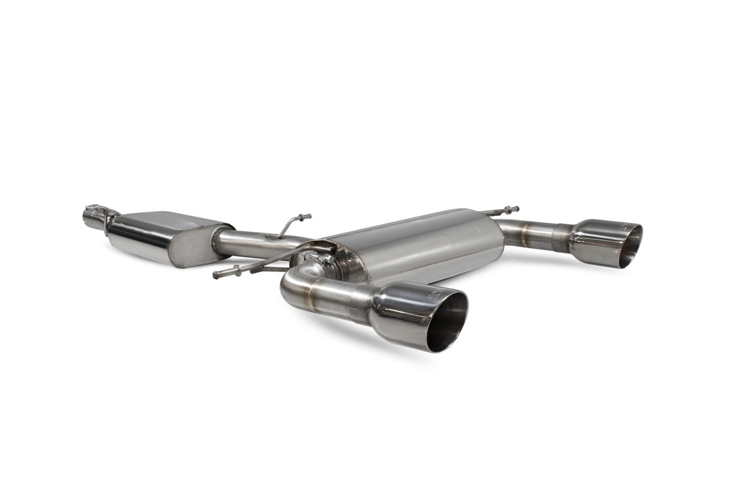 Scorpion Exhausts Audi TT MK3 2.0 TFSi Quattro Coupe Non GPF Model Only Resonated cat-back system with no valves