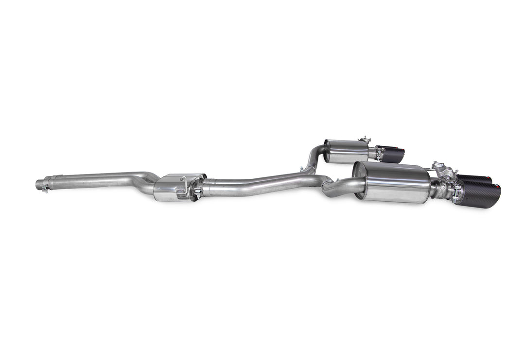 Scorpion Exhausts Audi S4 B9 Quattro 3.0T V6 Avant, Saloon/Sedan. Non GPF Models Resonated half system