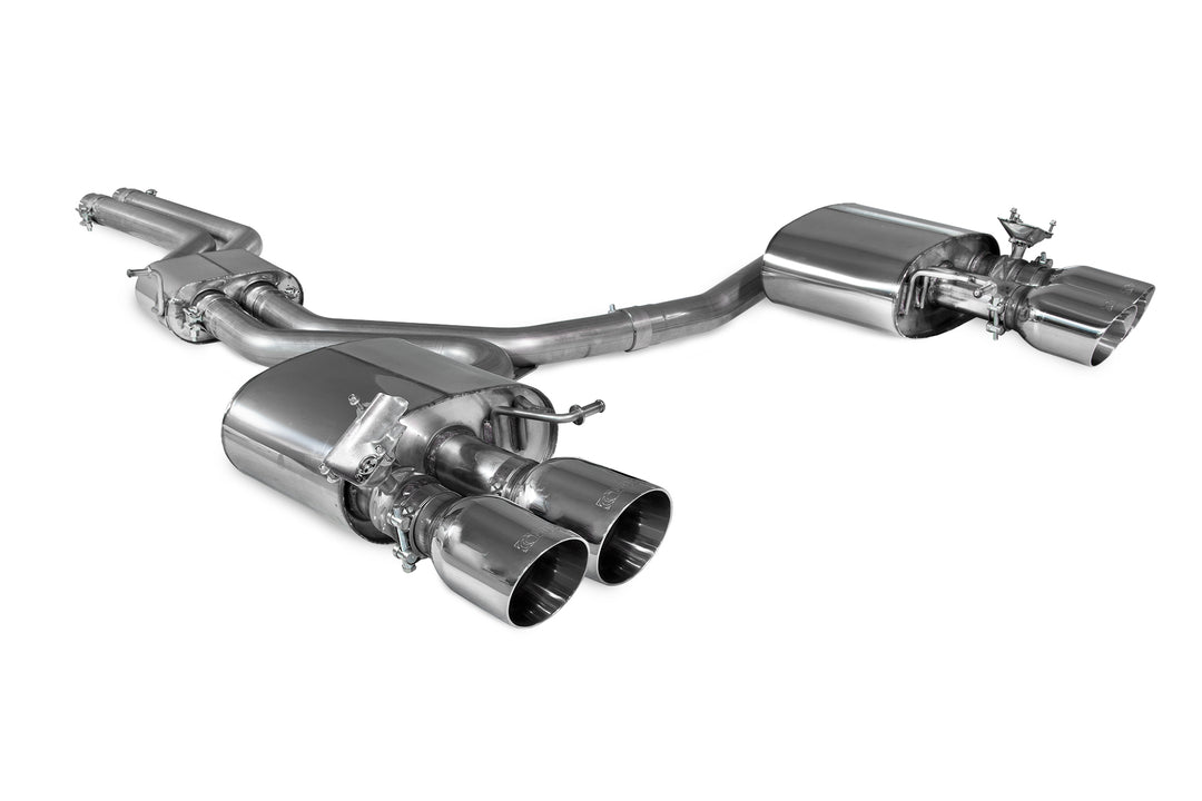 Scorpion Exhausts Audi S4 B9 Quattro 3.0T V6 Avant, Saloon/Sedan. Non GPF Models Resonated half system