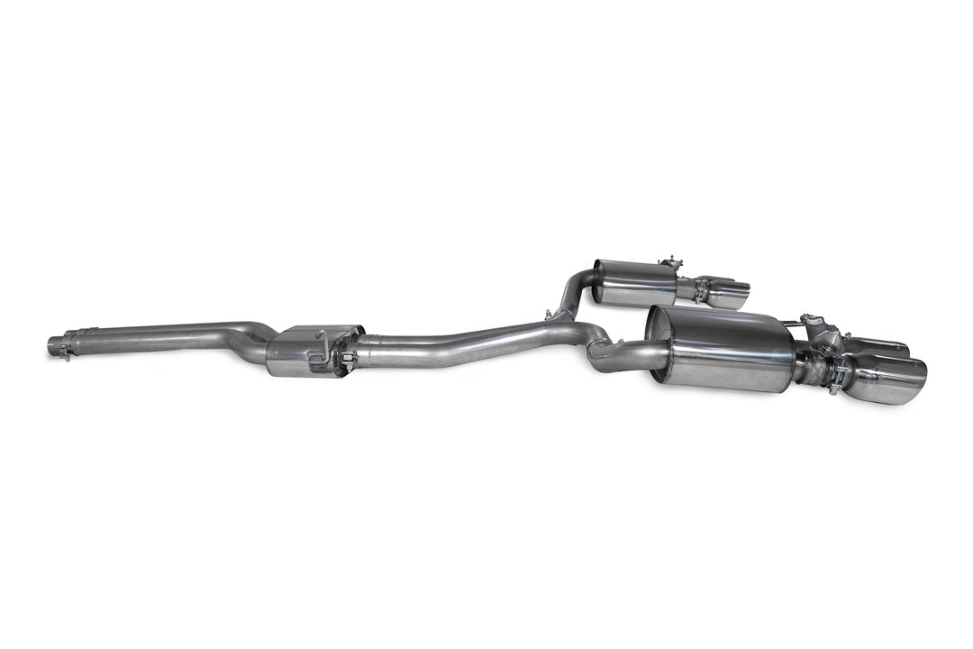 Scorpion Exhausts Audi S4 B9 Quattro 3.0T V6 Avant, Saloon/Sedan. Non GPF Models Resonated half system