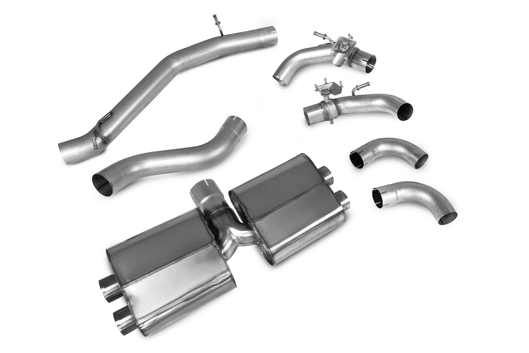 Scorpion Exhausts Audi S3 8Y Sportback Resonated cat/gpf back system & electronic valves