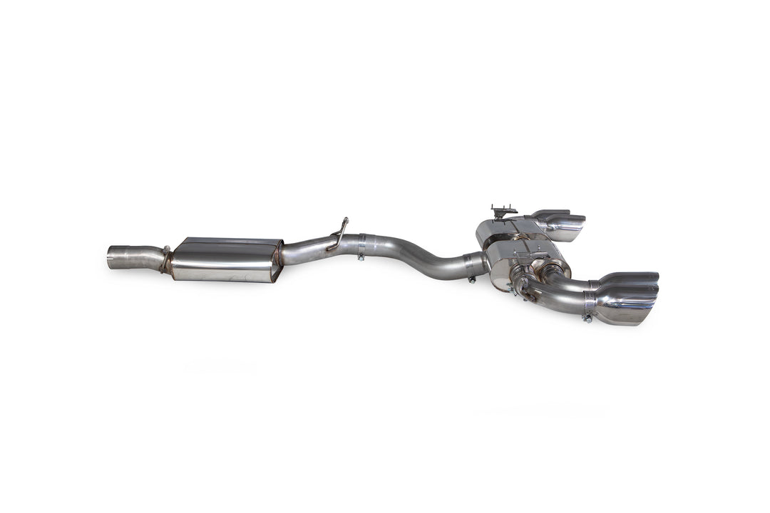 Scorpion Exhausts Audi S3 8Y Sportback Resonated cat/gpf back system & electronic valves