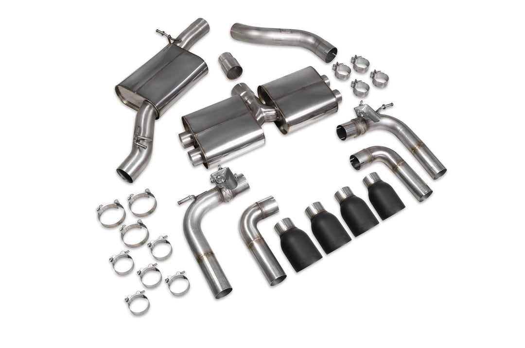 Scorpion Exhausts Audi S3 Saloon 8V Resonated cat/gpf-back system with valves
