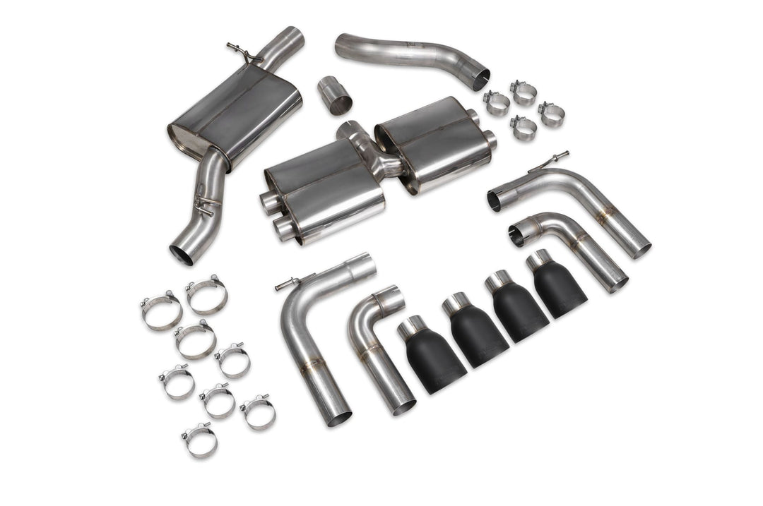 Scorpion Exhausts Audi S3 Saloon 8V Resonated cat/gpf-back system without valves