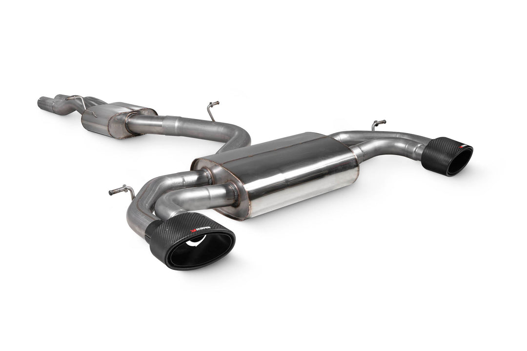 Scorpion Exhausts Audi RS3 8V Pre-Facelift Resonated cat-back system without valves