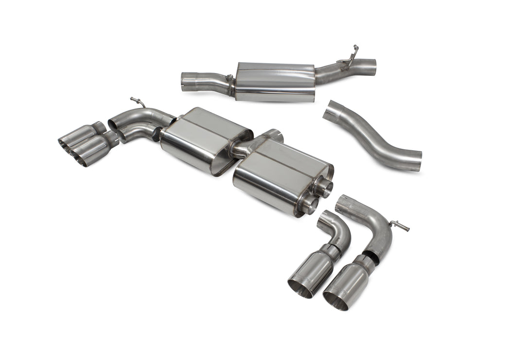 Scorpion Exhausts Audi S3 3-Door/Sportback 8V Resonated cat/gpf-back system without valves