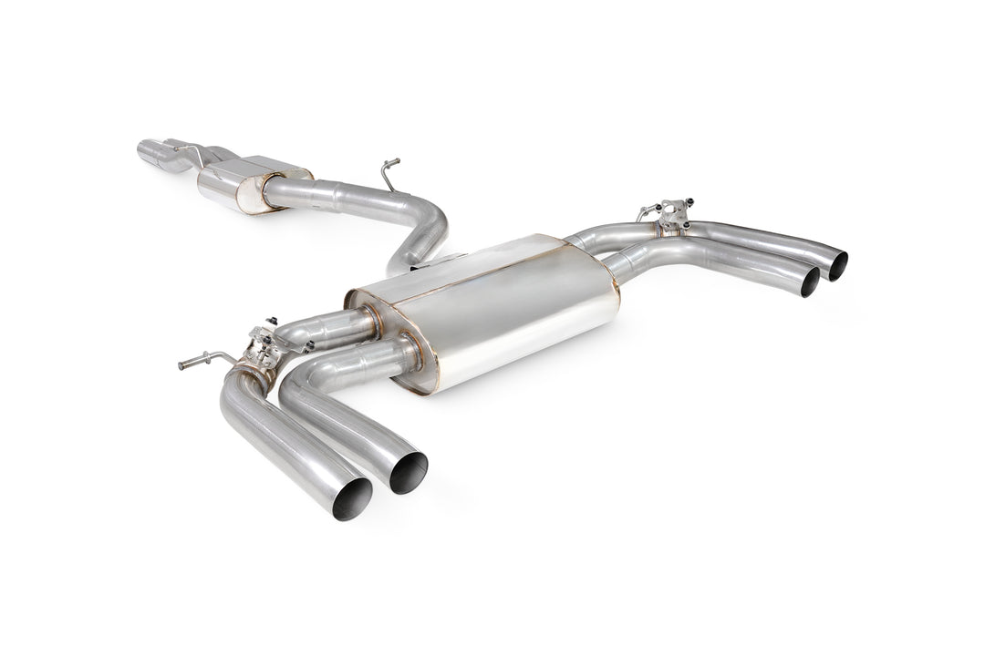 Scorpion Exhausts Audi RS3 8Y Saloon Resonated Cat/GPF-back system with valves