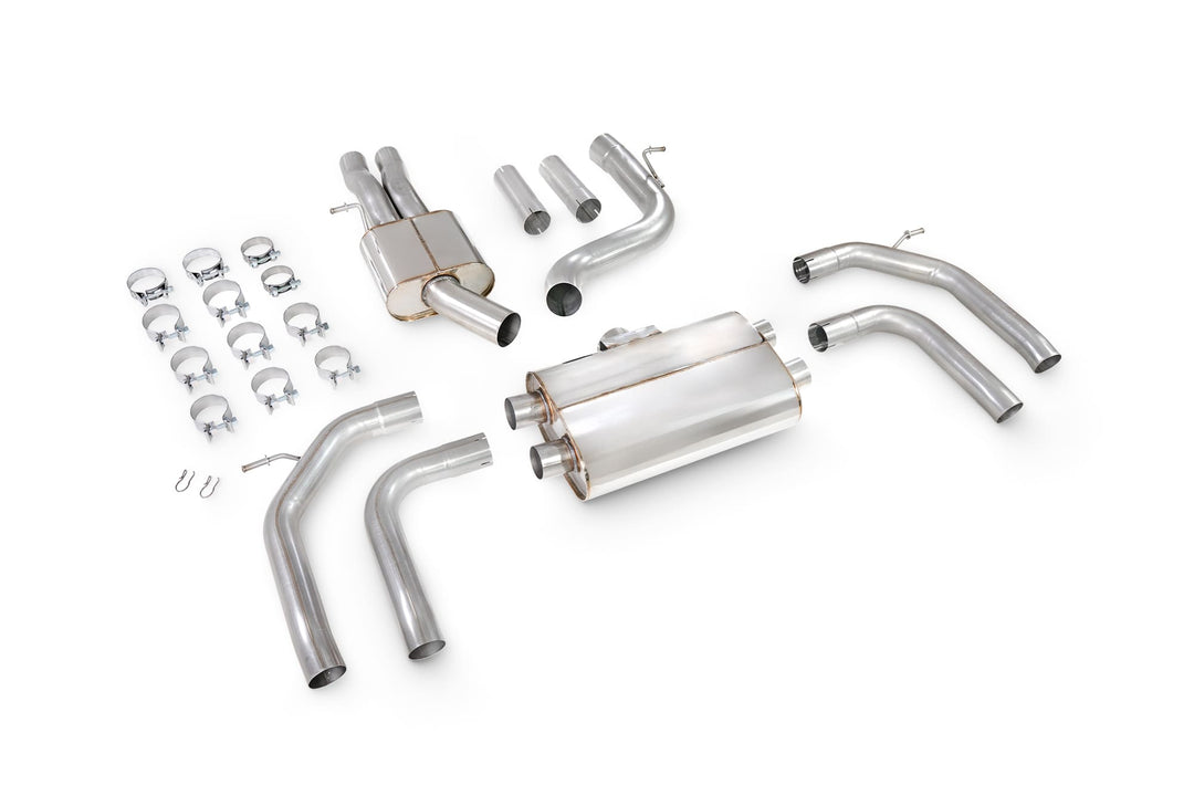 Scorpion Exhausts Audi RS3 8Y Saloon Resonated Cat/GPF-back system without valves