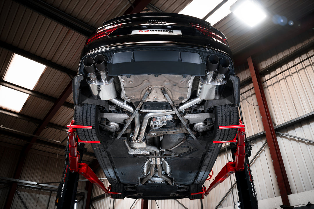 Scorpion Exhausts Audi S6/S7 C7 Resonated half system with electronic valves