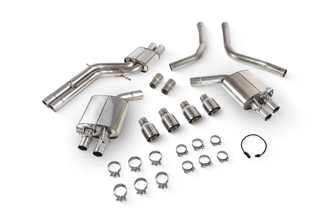 Scorpion Exhausts Audi S6/S7 C7 Resonated half system with electronic valves