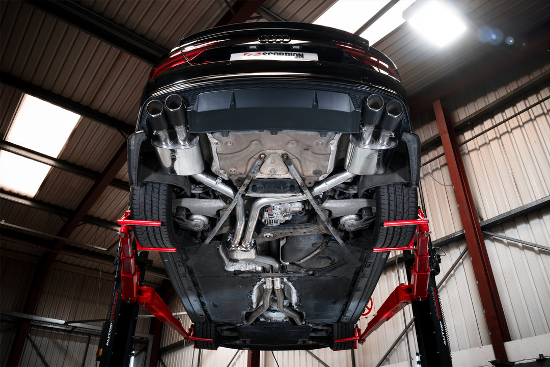 Scorpion Exhausts Audi S6/S7 C7 Resonated half system with no valves