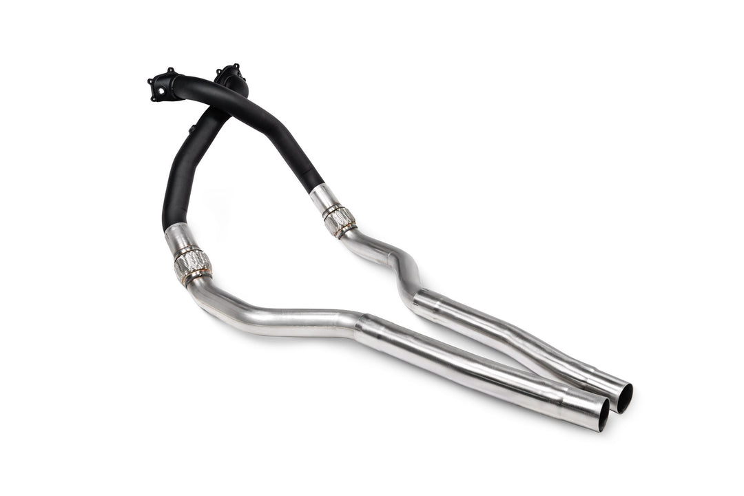 Scorpion Exhausts Audi RS6 Avant (C7) / RS7 (C7), S6/S7 (C7) De-cat Downpipes with Large Bore Front Pipes