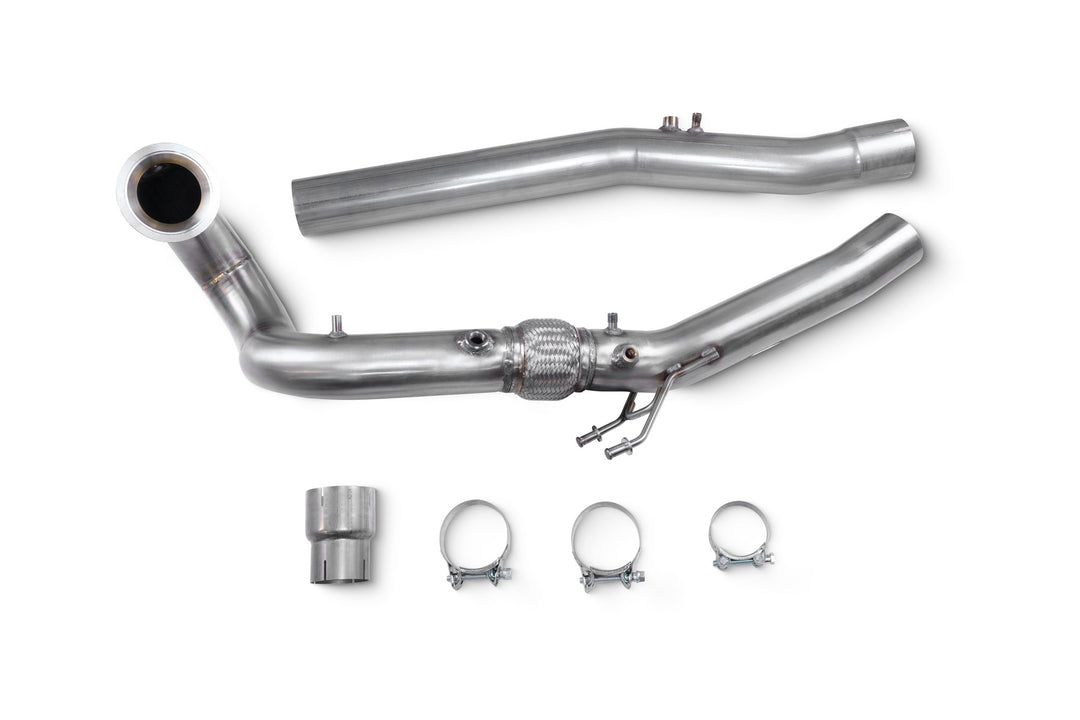 Scorpion Exhausts VAG Audi S3 8Y Sportback & Saloon, VW Golf MK8 R, Audi SQ2, Cupra Formentor 2.0 TSI 4Drive De-cat turbo downpipe