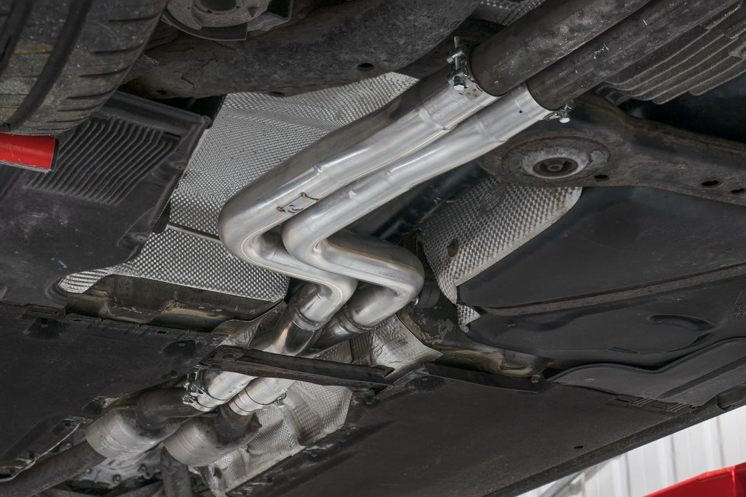 Scorpion Exhausts Audi S4 3.0 TFSI V6 Quattro Saloon, Sedan & Avant B8/B8.5 09-16 / S5 3.0 TFSI V6 Quattro Sportback 8T 10-17 Original centre silencer delete with x-pipe